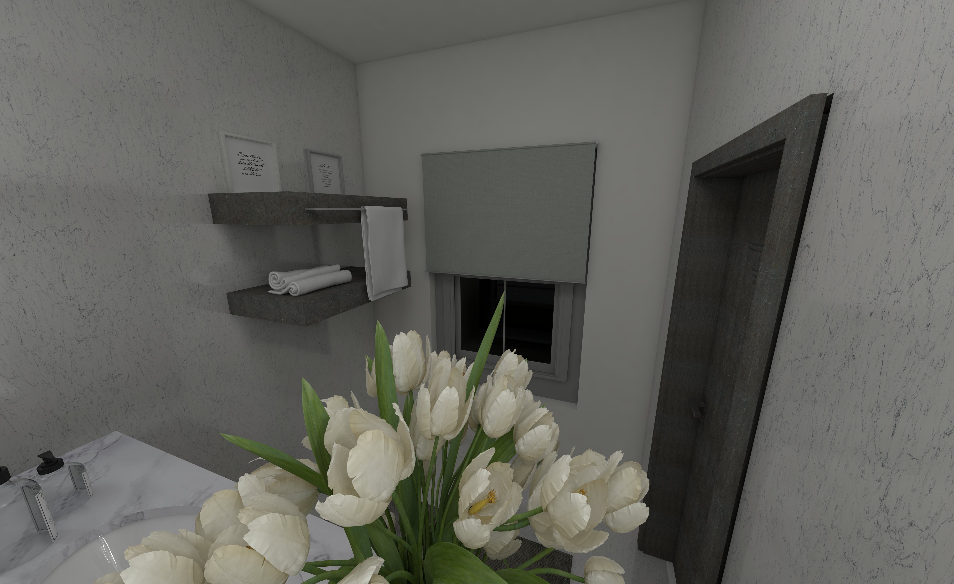 Modern Jewel Box Powder Room - Image 4